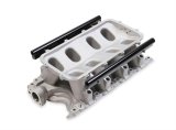 Holley Ford 351W Hi-Ram EFI Intake Manifold Bases 300-244 Manifolds, Ford, EFI, Base Only, Multi-port, 1,500-7,000 RPM Range, Cast Aluminum, Satin Finish, Ford, 5.8L, Windsor, Each thumbnail 1