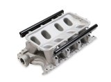 Holley Ford 351W Hi-Ram EFI Intake Manifold Bases 300-244 Manifolds, Ford, EFI, Base Only, Multi-port, 1,500-7,000 RPM Range, Cast Aluminum, Satin Finish, Ford, 5.8L, Windsor, Each thumbnail 2