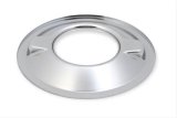 Holley 4500 Drop Base Air Cleaner Assemblies 120-4530 Cleaners, 16 in. Round, 7.50 in. Horn, Dropped Base, Steel, Chrome, Cotton Gauze Filter, Red, 3 in. Tall, fits Model 4500, Each thumbnail 5