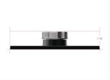 Holley LS Valley Covers 241-369 Lifter Plates, Valley, Billet Aluminum, Trussed with Oil Fill, Black Anodized, 10-Bolt Pattern, Chevy, LS, 5.7L, Each thumbnail 1