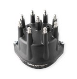 Holley EFI Dual-Sync Distributors 565-202BK Distributors, EFI, Dual-Sync, Hall Effect, Computer-controlled Advance, Male/HEI, Black Cap, Steel Gear, Black Housing, Ford, 3.6-5.0L, Each thumbnail 3