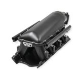 Holley 351W Ford Hi-Ram EFI Intake Manifolds 300-241BK Manifolds, Ford, EFI, Multi-port, 1,500-7,000 RPM Range, Standard Deck, Aluminum, Black Finish, Ford, 5.8L, Windsor, Kit thumbnail 2