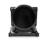 Holley Throttle Body Intake Elbows 300-253BK Elbow, 105mm Bore Size, 4500 to LS1, Aluminum, Black Finish, 6.30 in. Height, Each thumbnail 1
