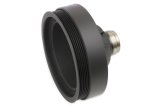 Holley Harmonic Balancers 97-205 Balancers, LS Engine, Internal Balance, Steel, Black, 7.50 in. OD, 1.48 in. ID, with Mid-Mount Accessory Drive Only, GM, 5.7-6.2L, Each thumbnail 7