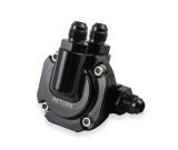 Holley Billet EFI Return-Style Fuel Pressure Regulators 12-893 Regulators, Aluminum, Black Anodized, Inline, Return, 59.5 psi, -6 AN Male Threads, Each thumbnail 2