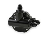 Holley Billet EFI Return-Style Fuel Pressure Regulators 12-893 Regulators, Aluminum, Black Anodized, Inline, Return, 59.5 psi, -6 AN Male Threads, Each thumbnail 3