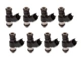 Holley EFI Terminator X Fuel Injectors 522-228X Injectors, EFI, X, 220 lbs/hr, USCAR Plug, EV6 Body, 12V Saturated Circuit, 1.86 in. Seat Height, High Impedance, 8-pieces, Set thumbnail 2