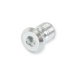 Holley Power Steering Hard Lines 198-240 Hoses and Lines, Steering, Hardline, -6 AN Hose, Steel, Zinc Plated, Mounting Bracket, Banjo Fitting, Crush Washers, Each thumbnail 7