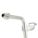 Holley Power Steering Hard Lines 198-240 Hoses and Lines, Steering, Hardline, -6 AN Hose, Steel, Zinc Plated, Mounting Bracket, Banjo Fitting, Crush Washers, Each thumbnail 9