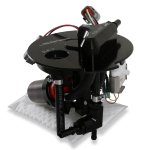 Holley Dual In-Tank Pumps 12-350 Fuel Pumps, In-Tank, Billet Aluminum, Electric, 680 lph, 60 psi, 13.5V, -8 AN ORB, Inlet and Outlet, Sending Unit, Chevy, Camaro, 3.6-7.0L, Each thumbnail 4
