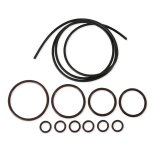 Holley Timing Cover O-Ring Gaskets 97-405 Gaskets, Replacement, O-Rings, Rubber, Black, for Covers 20-300, 20-320, 20-340, Ford, 7.3L, Godzilla, Kit thumbnail 1