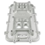 Holley LS Modular Mid-Rise Intake Adapter Plates 300-267 Manifold Adapters, Modular, Intake, Plate, Cathedral Port Head, Aluminum, Satin Finish, Fasteners, Chevy, LS, 4.8-7.0L, Kit thumbnail 2