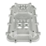 Holley LS Modular Mid-Rise Intake Adapter Plates 300-267 Manifold Adapters, Modular, Intake, Plate, Cathedral Port Head, Aluminum, Satin Finish, Fasteners, Chevy, LS, 4.8-7.0L, Kit thumbnail 3