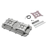 Holley LS Modular Mid-Rise Intake Adapter Plates 300-267 Manifold Adapters, Modular, Intake, Plate, Cathedral Port Head, Aluminum, Satin Finish, Fasteners, Chevy, LS, 4.8-7.0L, Kit thumbnail 5