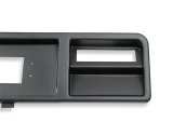 Holley EFI 7 in. Dash Bezels 553-444 Panels, EFI, Bezel, 5/32 Thick, ABS Material, Black Matte Finish, No A/C Vents, Ford, Trucks, Each thumbnail 2