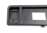 Holley EFI 7 in. Dash Bezels 553-444 Panels, EFI, Bezel, 5/32 Thick, ABS Material, Black Matte Finish, No A/C Vents, Ford, Trucks, Each thumbnail 3