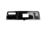 Holley EFI 7 in. Dash Bezels 553-444 Panels, EFI, Bezel, 5/32 Thick, ABS Material, Black Matte Finish, No A/C Vents, Ford, Trucks, Each thumbnail 4