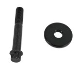 Holley Replacement Harmonic Balancer Bolts 97-320 Bolts, Replacement, Steel, Black E-Coat, 7/16 in.-20 Thread, 2.8 in. Long, 12-Point Head, Washer included, Chevy, 4.6-6.6L, Each thumbnail 1