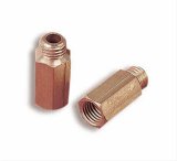 Holley Main Jet Extensions 122-5000 Extensions, Carburetor Jet, Screw-in Style, 1/4 in.-32 Thread, Brass, Pair thumbnail 1