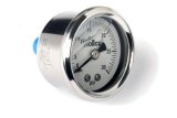 Holley Analog Fuel Pressure Gauges 26-505 Gauge, Pressure, 0-30 psi, 1 1/2 in. Diameter, Analog, Full Sweep, Liquid-filled, for Mechanical Sending Unit, White Face, Each thumbnail 2