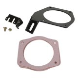 Holley Throttle Cable Brackets 20-147 Brackets, Body Mounting Style, Aluminum, Black Anodized, Chevy, Kit thumbnail 3