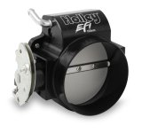 Holley LS Throttle Bodies 112-581 Bodies, Style, Multi-Port Injection, Cable Actuated, 1 Venturi, 105mm, Billet Aluminum, Black Anodized, Chevy, 4.8-7.0L, Based, Each thumbnail 5