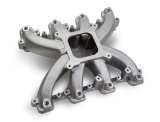 Holley EFI LS Single Plane Mid-Rise Intake Manifolds 300-136 Manifolds, EFI, Mid-Rise, Plane, Rectangular Port, Multi-port, Standard Deck, Aluminum, Satin Finish, Chevy, 6.0L, 6.2L, Each thumbnail 3