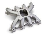 Holley EFI LS Single Plane Mid-Rise Intake Manifolds 300-136 Manifolds, EFI, Mid-Rise, Plane, Rectangular Port, Multi-port, Standard Deck, Aluminum, Satin Finish, Chevy, 6.0L, 6.2L, Each thumbnail 6