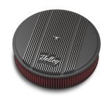 Holley Vintage Series Air Cleaner Assemblies 120-153 Cleaners, Series, Round, 14 in. Diameter, Black Wrinkle, Cotton Gauze Filter, Each thumbnail 4
