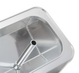 Holley Track Series Valve Covers 241-285 Covers, Series, Centerbolt, Tall, Chevrolet Logo, Fabricated Aluminum, Silver Gloss, Baffled, Chevy, 5.0L, 5.7L, Pair thumbnail 1