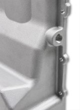 Holley Retrofit Engine Oil Pans for GM LS Engines 302-3 Pan, Low Profile Design, Swap, Aluminum, Natural, 4.000 in. Stroke, 5.9 Quarts, Chevy, 4.8, 5.3, 6.0, 6.2L, Each thumbnail 4
