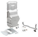 Holley Retrofit Engine Oil Pans for GM LS Engines 302-3 Pan, Low Profile Design, Swap, Aluminum, Natural, 4.000 in. Stroke, 5.9 Quarts, Chevy, 4.8, 5.3, 6.0, 6.2L, Each thumbnail 8