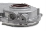 Holley Cast Aluminum Timing Covers 21-150 Covers, 1-Piece, Aluminum, Logo, Natural, Chevrolet, Small Block, Without Crank Sensor, Each thumbnail 5
