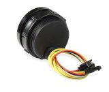 Holley Analog Standalone Gauges 26-601 Gauge, Standalone, Oil Pressure, 0-100 psi, 2 1/16 in. Diameter, Analog, Full Sweep, Illuminated, with Electrical Sending Unit, Black Face, Kit thumbnail 2