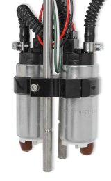 Holley Fuel Cell EFI Pump Module Assemblies 12-145 Pumps, EFI, Electric, In-Tank, 123 gph, 60 psi, 12V, -8 AN O-ring, -10 AN O-ring, Female, 12-bolt Flange, 5.375 Bolt Pattern, Each thumbnail 6