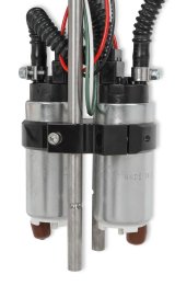Holley Fuel Cell EFI Pump Module Assemblies 12-145 Pumps, EFI, Electric, In-Tank, 123 gph, 60 psi, 12V, -8 AN O-ring, -10 AN O-ring, Female, 12-bolt Flange, 5.375 Bolt Pattern, Each thumbnail 8