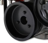 Holley Mid-Mount Complete Accessory Systems 20-200 Drive Systems, LT Mid-Mount, Serpentine, Alternator, Power Steering, AC, Water Pump, Pulleys, 6-groove, Natural, Chevy, 5.3L, 6.2L, Kit thumbnail 7
