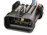 Holley EFI Dual-Sync Distributors 565-201BK Distributors, EFI, Dual-Sync, Hall Effect, Computer-controlled Advance, Male/HEI, Black Cap, Steel Gear, Black Housing, Ford, 5.8L, Each thumbnail 4