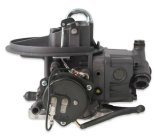 Holley Marine Avenger Carburetors 0-82500 Carburetors, Avenger, 500 cfm, 2-barrel, Electric Choke, Single Inlet, Hard Core Gray, Down-leg Booster, Universal Linkage, Each thumbnail 6