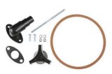 Holley Air Cleaner Assemblies 120-102B Cleaners, 14 in. Diameter, 3 in. Height, Steel, Black, Cotton Gauze Filter, Each thumbnail 7