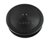 Holley Air Cleaner Assemblies 120-102B Cleaners, 14 in. Diameter, 3 in. Height, Steel, Black, Cotton Gauze Filter, Each thumbnail 8