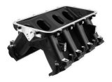 Holley LS Modular Hi-Ram EFI Intake Systems 300-229BK Manifolds, Modular, Hi-Ram, EFI, Base Only, Multi-port, Idle-8,000 RPM Range, Standard Deck, Aluminum, Black Finish, Chevy, 7.0L Each thumbnail 2