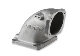 Holley Throttle Body Intake Elbows 300-248 Elbow, 105mm Bore Size, Aluminum, Natural, 4500 to GM LS Body, Each thumbnail 5