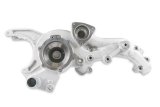 Holley Cooling Manifolds 97-250 Water Pump Housings, GM, Gen V, LT4, Wet System, Water Pump Manifold/Bracket, Aluminum, Satin Finish, with Complete Accessory Drive System, Each thumbnail 3