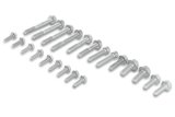 Holley Alternator and Power Steering Bracket Kits 97-267 Brackets, with Short Spacer, Cast Aluminum, Natural Finish, GM LT5 System, Dry Sump Only, Each thumbnail 2