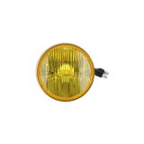 Holley RetroBright LED Headlights LFRB105 Headlight Conversion, RetroBright, Style, Sealed Beam, 5.75 in. Round Housing, Yellow Lens, High and Low Beam, Upgraded Wiring, with Bulb, Each thumbnail 3