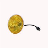 Holley RetroBright LED Headlights LFRB105 Headlight Conversion, RetroBright, Style, Sealed Beam, 5.75 in. Round Housing, Yellow Lens, High and Low Beam, Upgraded Wiring, with Bulb, Each thumbnail 6