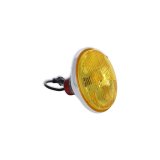 Holley RetroBright LED Headlights LFRB105 Headlight Conversion, RetroBright, Style, Sealed Beam, 5.75 in. Round Housing, Yellow Lens, High and Low Beam, Upgraded Wiring, with Bulb, Each thumbnail 9
