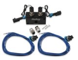 Holley Boost Control Solenoids 557-201 Controllers, EFI, Dual Solenoid Valve, Billet Aluminum, 3 Port Manifold, 1/4 in. NPT, Push-lock Fittings, Two Trminated Connectors, Each thumbnail 4