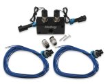 Holley Boost Control Solenoids 557-201 Controllers, EFI, Dual Solenoid Valve, Billet Aluminum, 3 Port Manifold, 1/4 in. NPT, Push-lock Fittings, Two Trminated Connectors, Each thumbnail 7